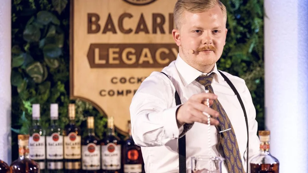 Oscar Drigoris, bördig från Eskilstuna, tog sig ända till Amsterdam med sin drink inspirerad av hållbarhet och tidlöshet.