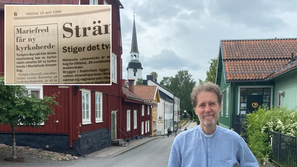 Torbjörn Burvall håller avskedspredikan på söndag efter 23 år som kyrkoherde i Mariefreds församling.