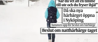 Öppet brev till Nyköpings kommun om de hemlösa