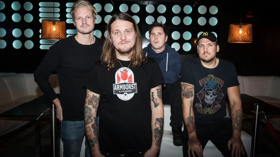 Fru Fortuna består av Viktor Ingårda, Dennis Augustsson, Micke Rosenberg och Per Eriksson. På fredag släpper de sitt tredje album, "På grund".