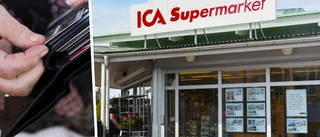 Äldre dam blev av med bankomatkortet på Ica Trossen – två okända personer misstänks ligga bakom