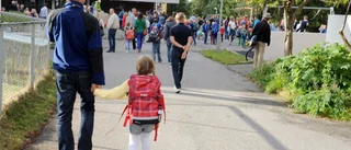 Klassresan börjar på skolbussen