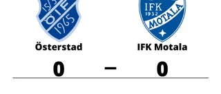 Mållöst mellan Österstad och IFK Motala