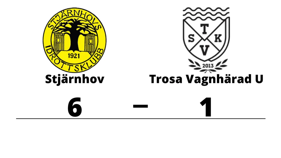 Stjärnhovs IK vann mot Trosa-Vagnhärad SK U
