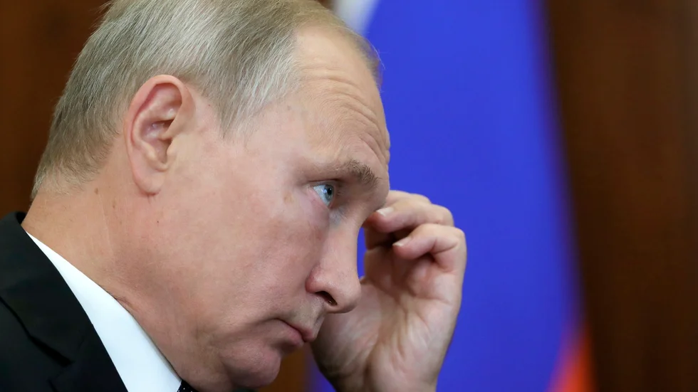 Den ryska rubelns ovanliga styrka utgör en huvudvärk för Ryssland och president Vladimir Putin. Arkivbild