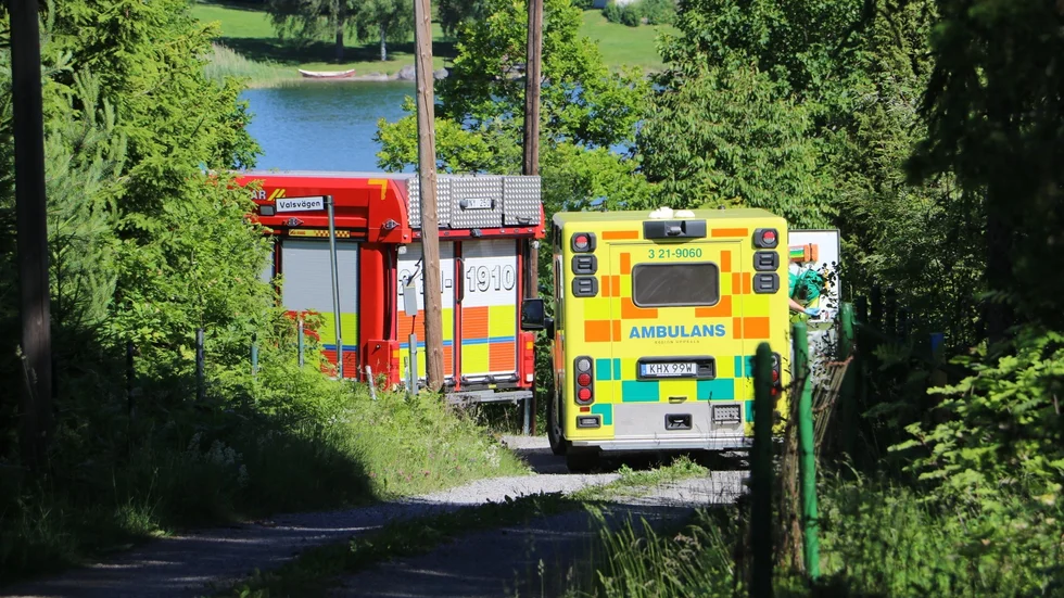 Strax innan klockan 15 inkom ett SOS-larm om en drunkningsolycka i Sandbroviken utanför Björklinge.