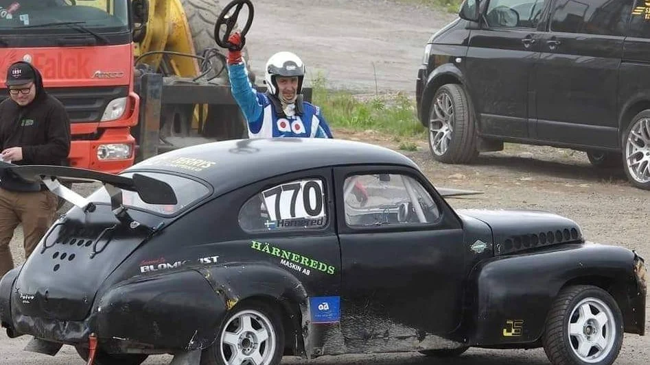 Mattias Härnered blev etta och trea i Västerås. 