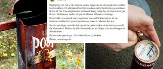 Polisen vill få tips om smällare
