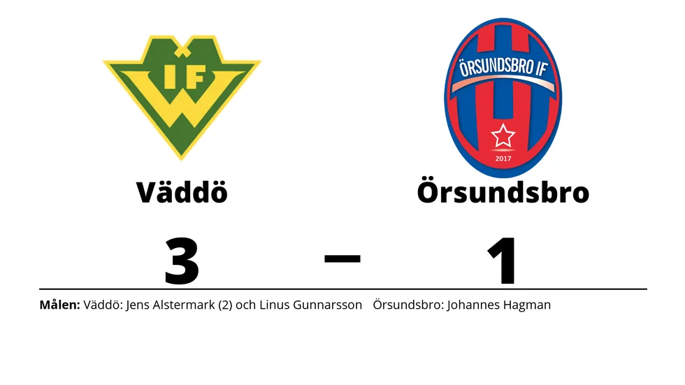 Väddö IF vann mot Örsundsbro IF