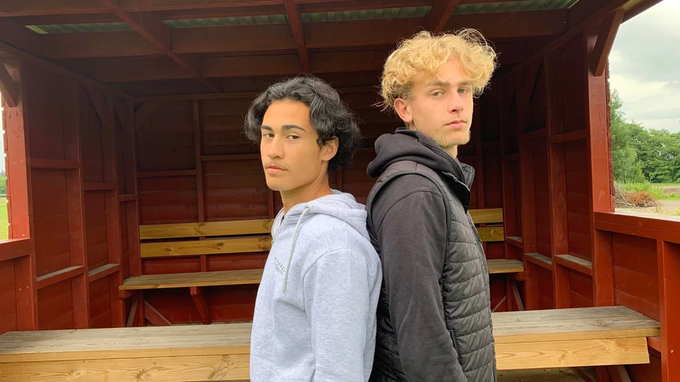 Lee Hansson & Leo Lif, hemmahörande i AFC Eskilstunas U-19 lag. 