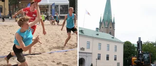 800 ton sand fyllde Borggården – här ska den dumpas nu