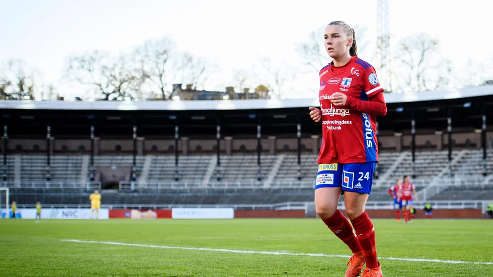 Ebba Hed under tiden i Vittsjö. Arkivbild.