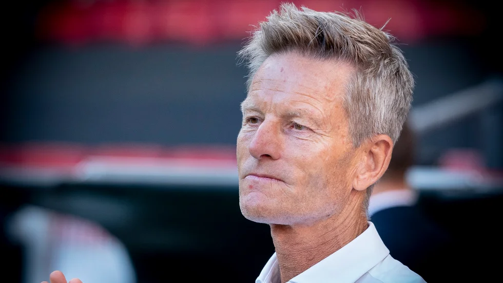 Det danska laget, med förbundskapten Lars Søndergaard i spetsen, har inte infört nya coronaregler. Arkivbild.