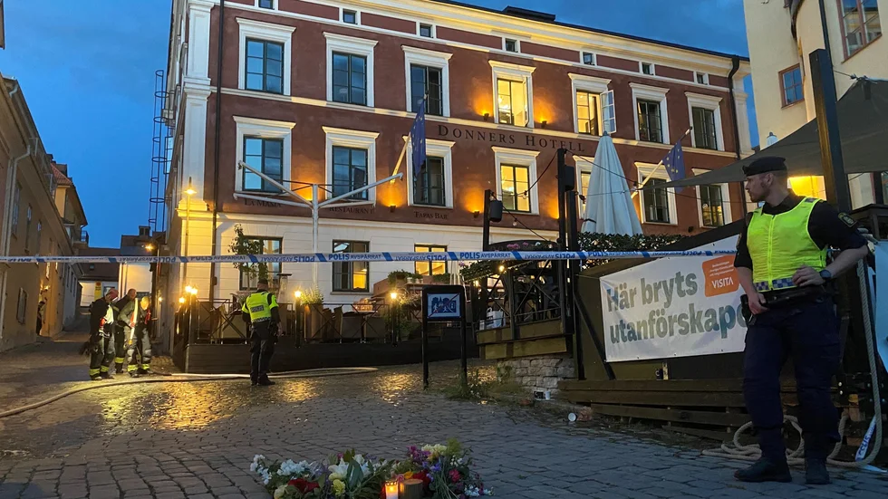 Donners plats, kvällen den 6 juli. 