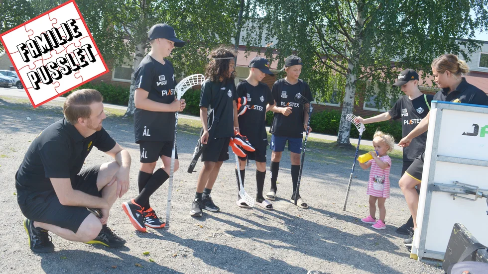 Jocke Fahlgren, Åke Lundgren, Wille Lundqvist, Rune Lundgren, Timmi Lundqvist, Gry Lundqvist, Oliver Fahlgren, Cicci Lundqvist. 