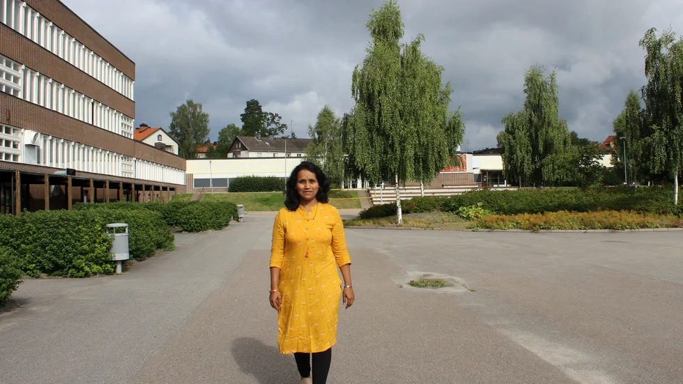 Pooja Rajgole flyttade från indiska 20-miljonersstaden Mumbai till Finspång.