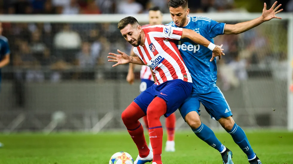 Atletico Madrid och Juventus kommer inte att mötas i Tel Aviv på grund av säkerhetsläget. Arkivbild.