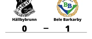 Hällbybrunn förlorade hemma mot Bele Barkarby