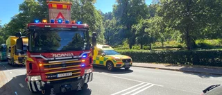 Person påkörd i Strängnäs – på Mariefredsvägen "Väg var avstängd"