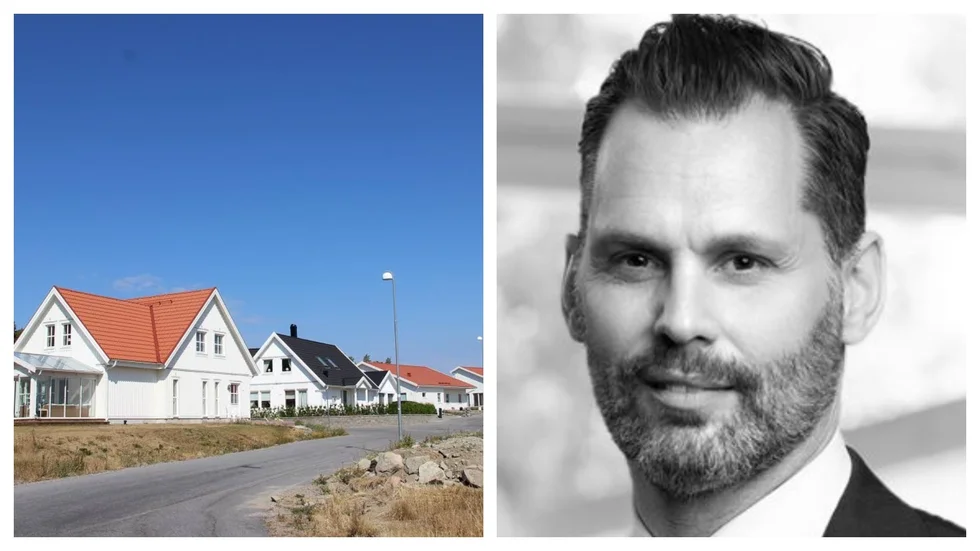 Många bostäder har byggts i Håbo och Knivsta kommuner. Här är priserna på villor i snitt högst i länet just nu. När det gäller bostadsrätter är kvadratmeterpriset fortfarande cirka 10 000 kronor högre per kvadratmeter i Uppsala jämfört med i Håbo och Knivsta. På bilden Peter Jakobsson, fastighetsmäklare.