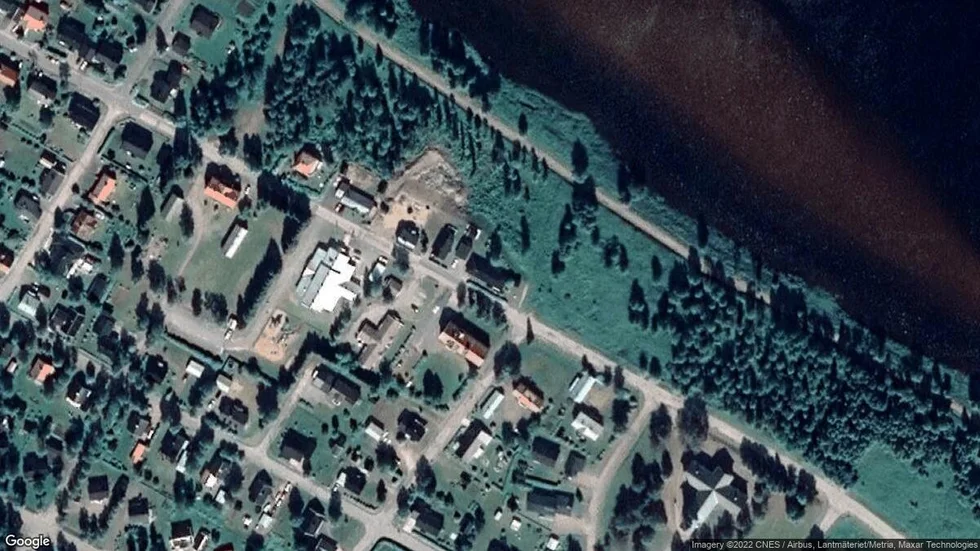 Området kring Laestadiusvägen 49