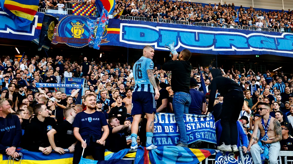 Djurgården bötfälls av Uefa. Arkivbild.