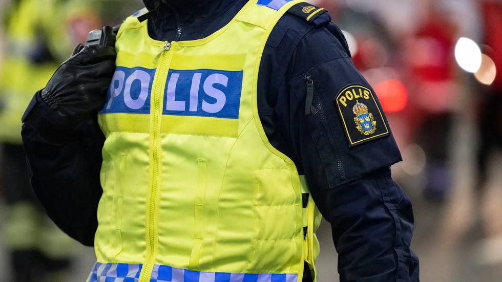 En polis tvingades uppsöka vård efter att ha fått grön laser i ögonen. Arkivbild.