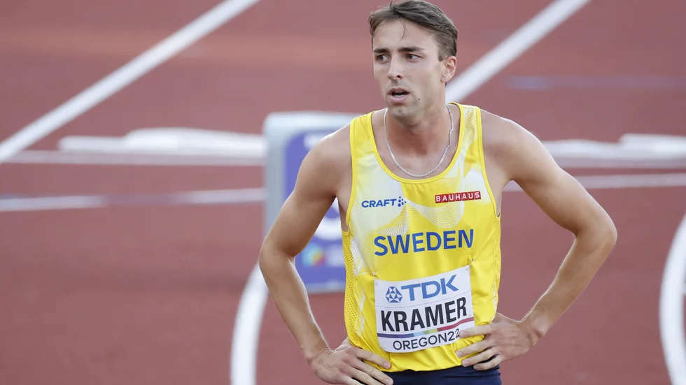 Andreas Kramer missade VM-final på 800 meter.