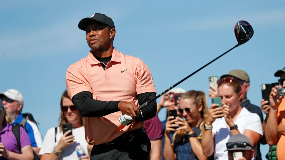 Tiger Woods är en av stjärnorna i årets British Open.