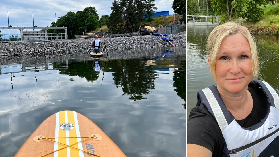 Lotta Collander, medgrundare till stand up paddle-uthyrningen Eskilstuna SUP, är kritisk till att beslutet inte förankrades med friluftslivet.