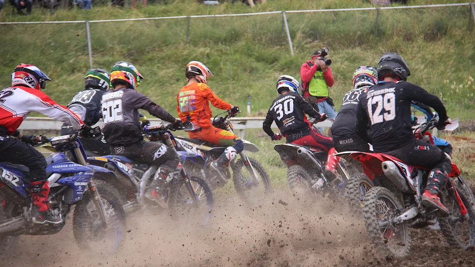 Danne Karlsson, Göta MS, leder MX 1 inför SM-tävlingen i Finspång.