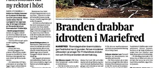 Ingen döms för branden i Fredrikshall