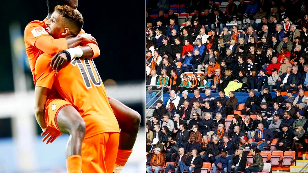 Det blev storpublik och nytt klubbrekord när AFC tog emot AIK på Tunavallen under söndagen.