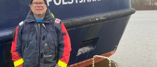 Sjöfartsverket på besök: "Åker runt och flyttar bojar"