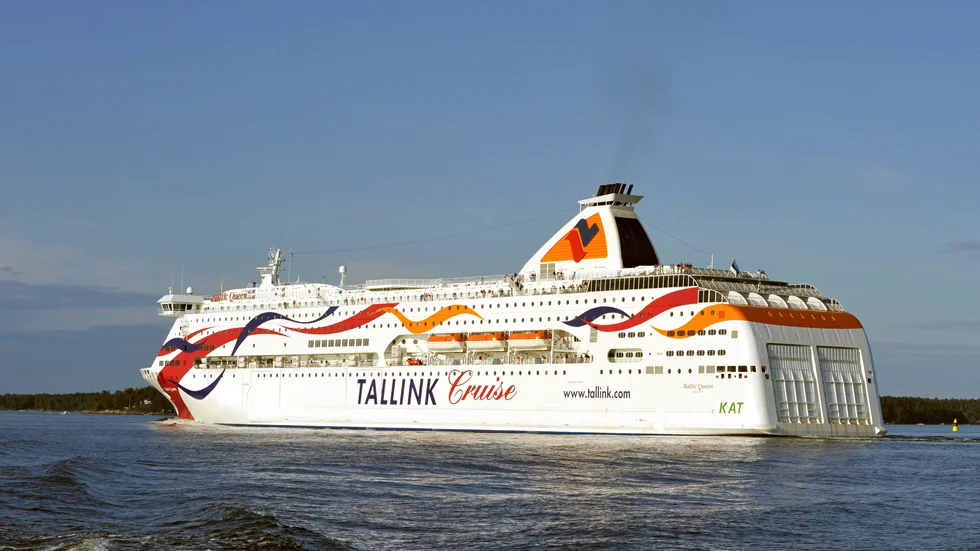 Tallinks kryssningsfartyg Baltic Queen har fått motorproblem. Arkivbild.
