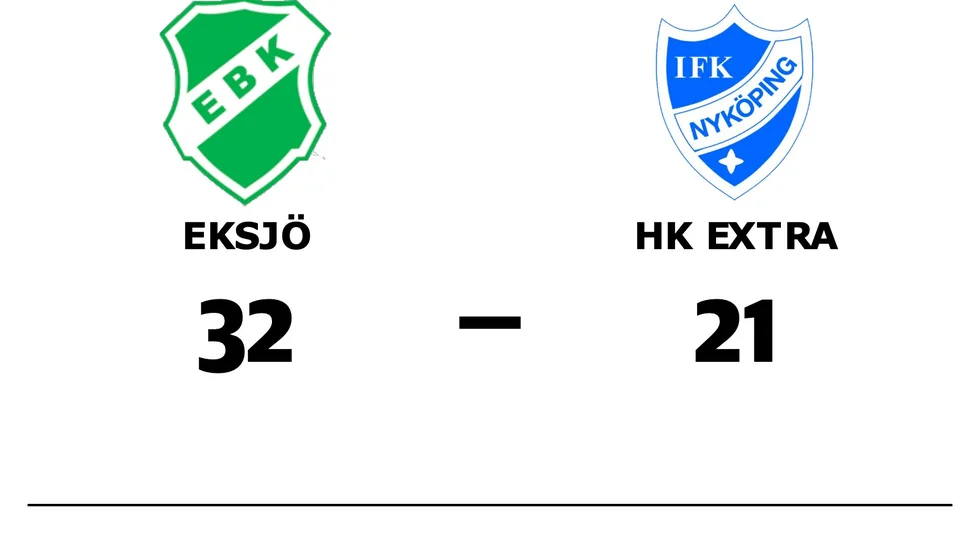 Eksjö BK vann mot HK Extra