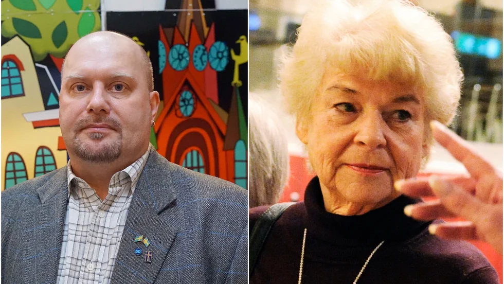 Dan Larsen, partiordförande och gruppledare för Sverigedemokraterna i fullmäktige, och partikollegan Ann-Marie Norman vill båda se fler kvinnor inom SD. "Det är en fråga som både jag och partiet tänkt mycket på", säger Dan Larsen. 