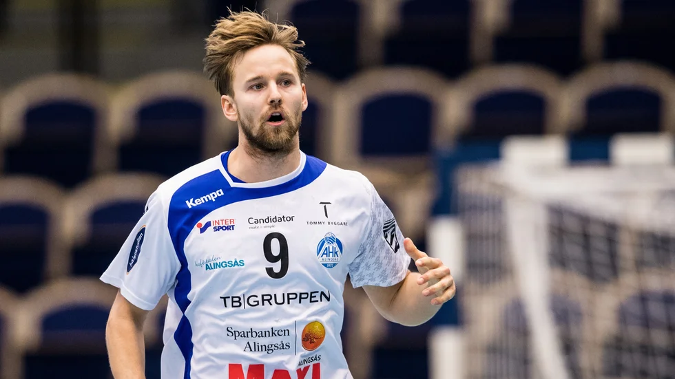 Andreas Flodman (här i Alingsås tröja) är klar för danska toppklubben Ålborg till nästa säsong.