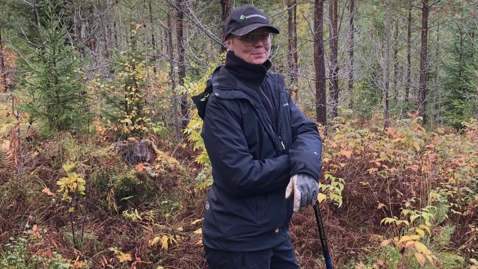 Ellinor Lindmark, skogskonsulent Skoggsstyrelsen Västerbotten.