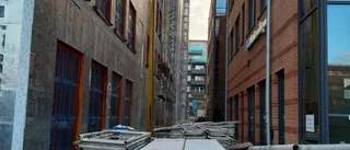 God arkitektur att stirra in i tegelvägg?