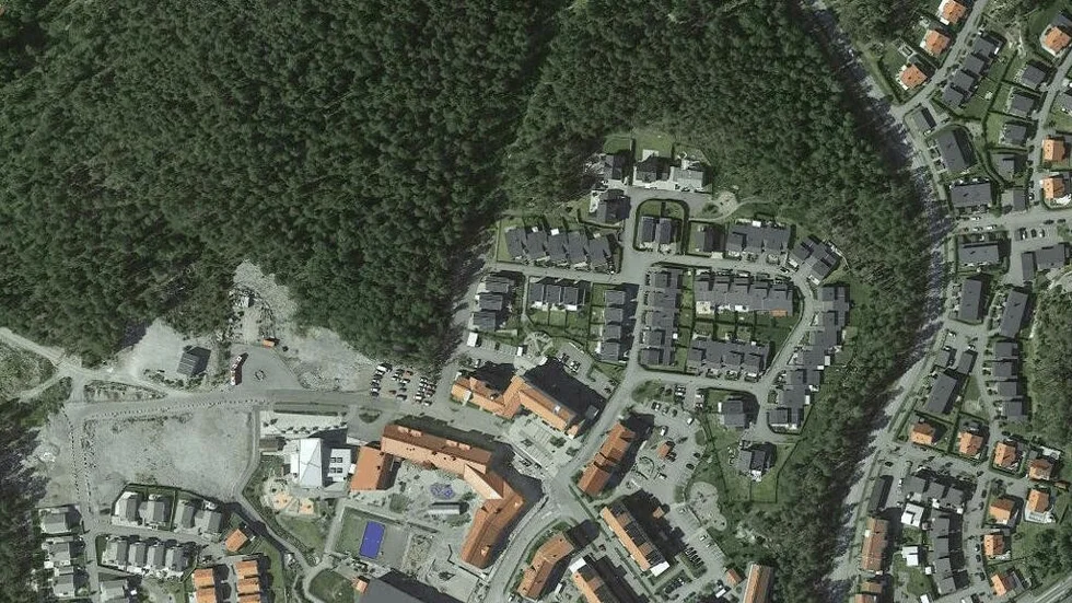 Området kring Spaljévägen 9