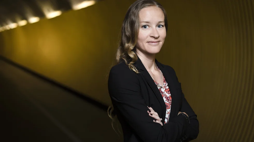 Stina Jackson kommer från Skellefteå och släppte boken "Silvervägen" i våras. 
