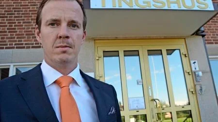 Jens Nyström, advokat som förvaltar konkursen. 