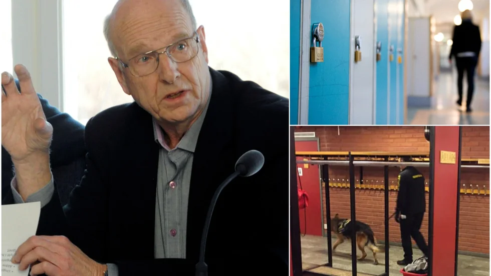 Till vänster Tommy Ivarsson (SD). Bilderna till höger är arkivbilder, ej från Västervik. 