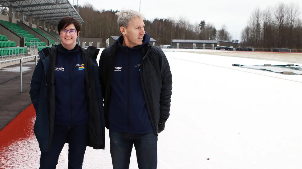 Anna Palmerius och Krister Hultberg