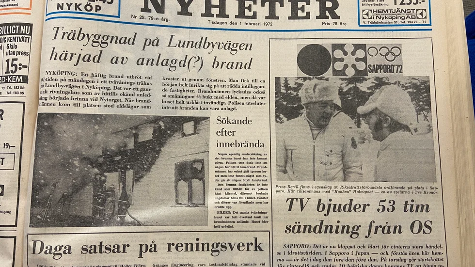 Ur SN för 50 år sedan.