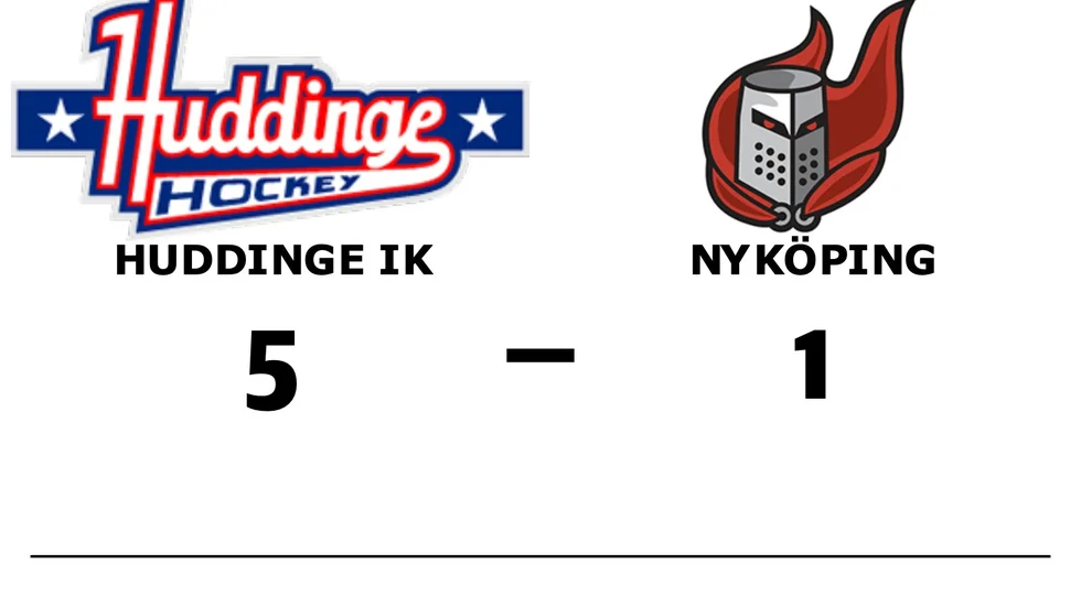 Huddinge IK vann mot Nyköpings HF Ungdom