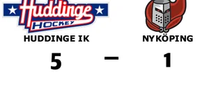 Nyköping föll mot Huddinge IK på bortaplan