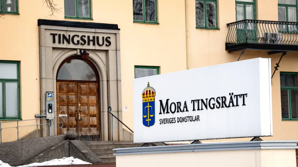 Mora tingsrätt. Arkivbild.