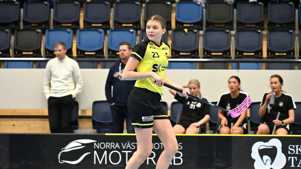 Jonna Hällgren Wåård blev Kågedalens målskytt i förlustmatchen mot IBS Dalen.